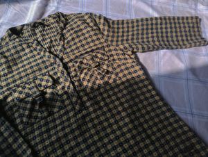 Vintage Style Checkered Top