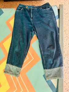 Sassafras Relaxed Fit High Rise Jeans
