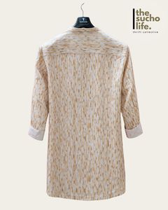 Stylish Patterned Men's Kurta | 4XL