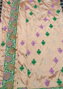 Embroidered Silk Fabric
