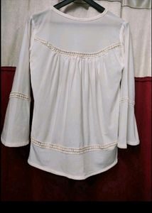 New Beautiful Off White Top