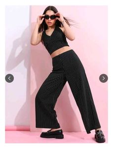 Tokyo talkies Striped Co-ord set