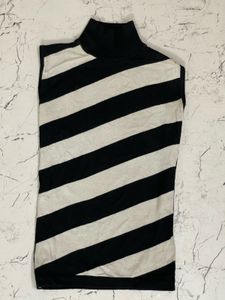 🥳🎉2ka Combo Striped Turtleneck Top Sell