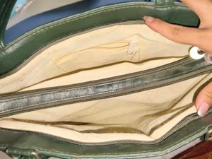 Stylish Dark Green Tote Bag