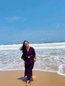 Purple One Piece Gown