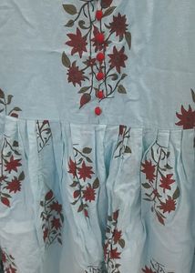 Cotton Kurti Plazzo Set