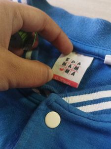 Blue Varsity Jacket for men women