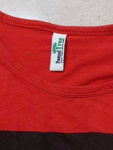 Red Crop T-shirt