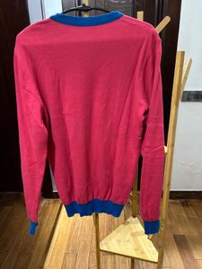 Striped V-Neck Sweater