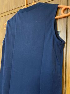 Sleeveless Top By Max | Navy Blue