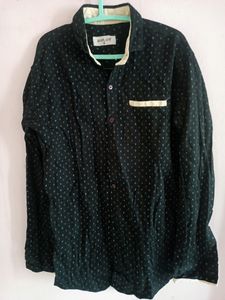 BLACK LEAF Men Printed Shirt