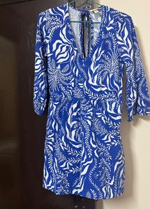 Blue Play suit