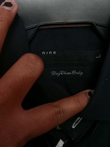 NINE MEN&#39;S BLACK SHIRT