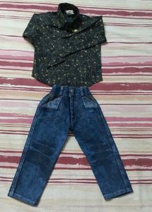 Shirt&amp;jeans Set