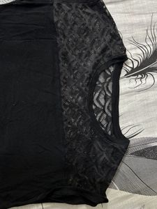 Solid Black Ovesize Tshirt