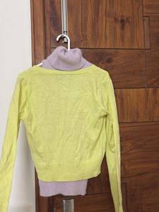 Yellow Sweater Vest