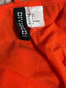 H&amp;M Orange Dress