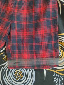 Red Plaid Shorts