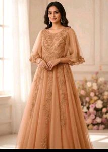 Elegant lehenga skirt and crop top  Embroidered Pe