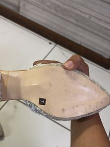 Embroidered Pointed Toe Mules