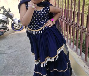 Sharara suit for little Girls.
