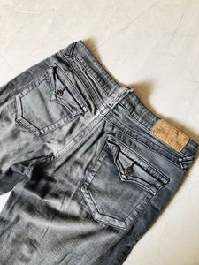 Y2K Dark Wash Flare Jeans