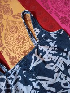 Patterned Corset Top