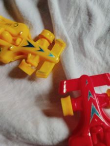 Cars Toys... Set Of 2 ( Yellow And Red Colour)
