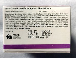 Ageless Night Cream