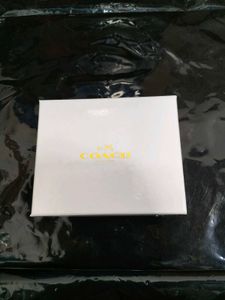 Coach Card Holder &#34;White&#34;