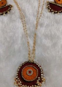 Handmade Ethnic Necklace and Earring Set