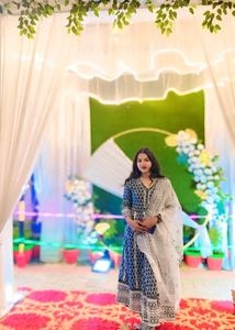 Suit With Pant And Dupatta Set