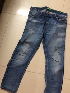 United Colors Of Benetton Blue Jeans