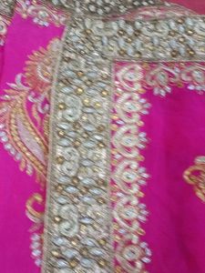 Elegant Pink Saree
