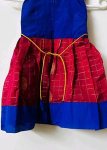 Kids Pure Silk Frock