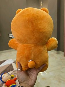 Adorable Orange Bear Plushie