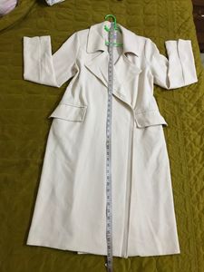 Calvin Klein Cream Trench Coat