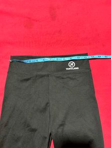 Black High Waist Gym Cycling Shorts