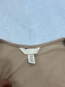 Square Neck Long Sleeve Top