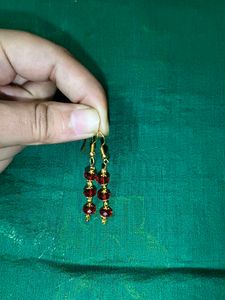 Red Beaded Necklace