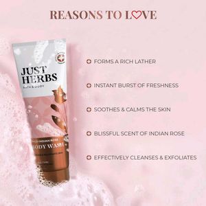 ust Herbs Wild Indian Rose Body Wash : 200 ml