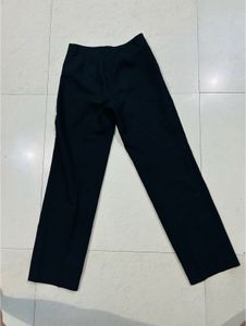 Black Straight Leg Trousers
