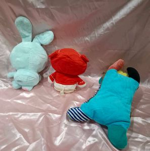 Combo Of 3 Plushies Toys