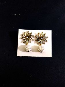 Flower Drop Earrings