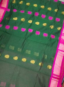 Fancy Green Saree