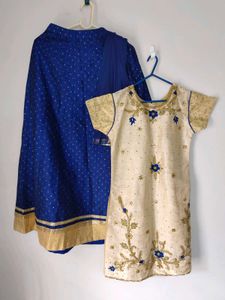 Elegant Embroidered Kurta Set