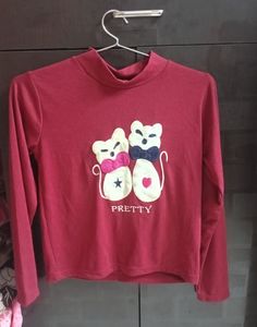 Cute Cartoon Long Sleeve Top