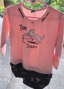 Cute Tom &amp; Jerry Top