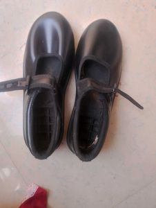 Girls' Black School Shoes