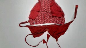Soft Cotton Bra n Panty Set Marron Clour